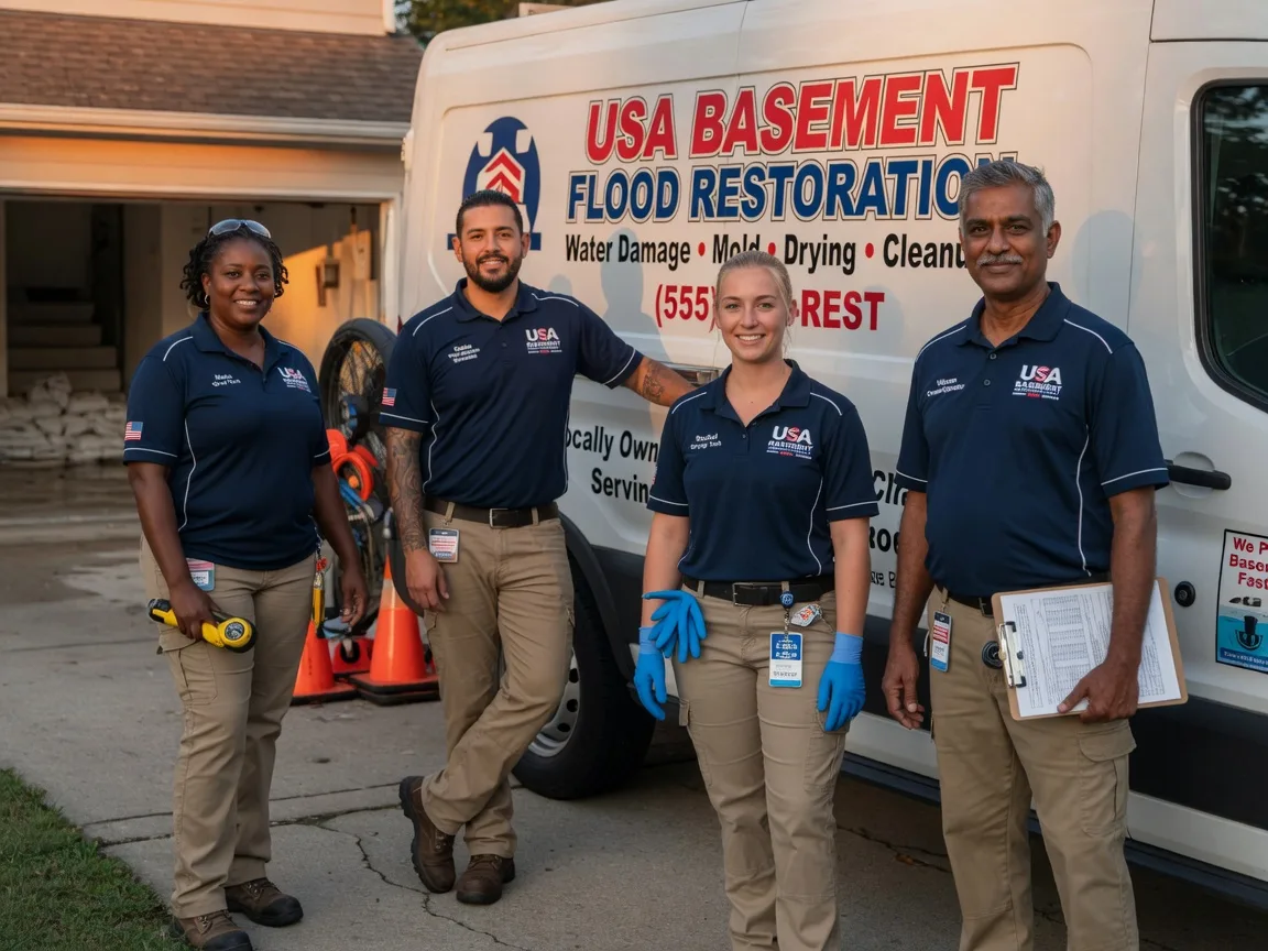 Basement Flood Cleanup company in Pinehurst, TX